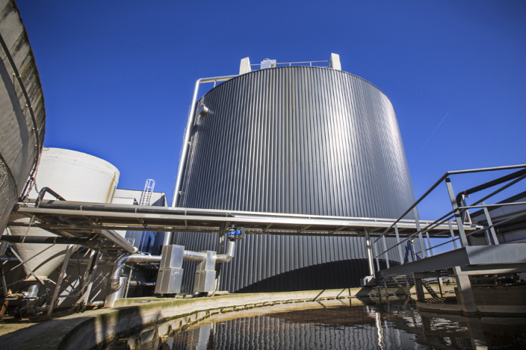 2013  — Bouw en ingebruikname van de nieuwe biogasinstallatie.